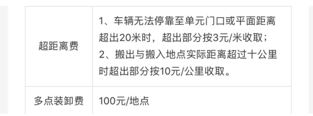 搬家费用会受到这四大因素的影响